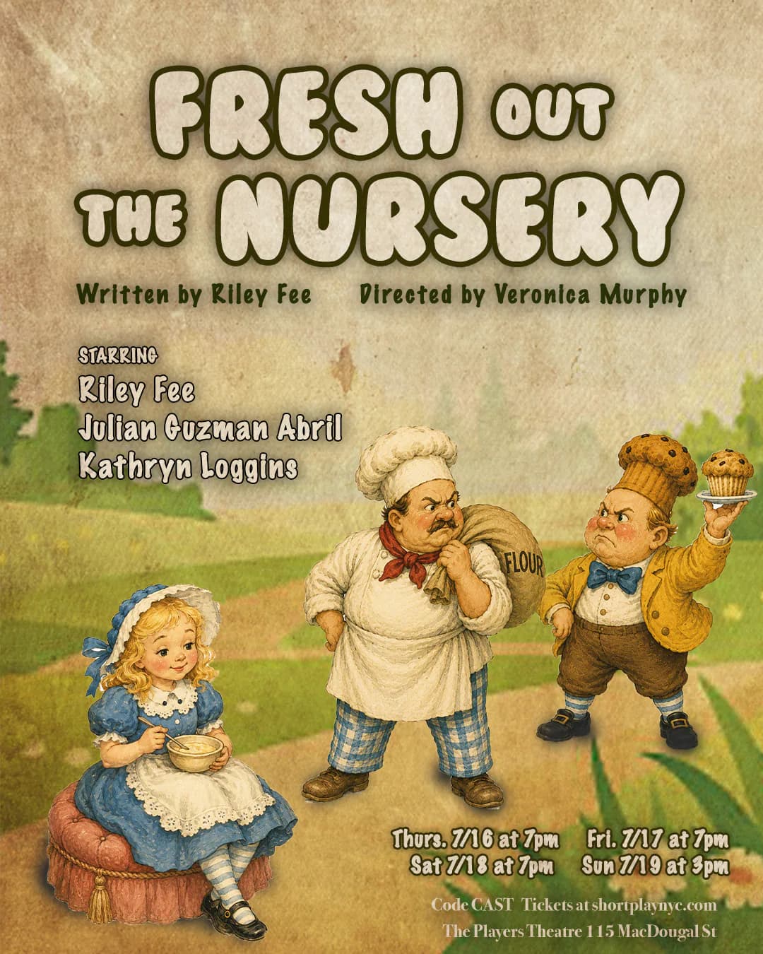 Fresh Out the Nursery at the LOL Short Play Festival artwork