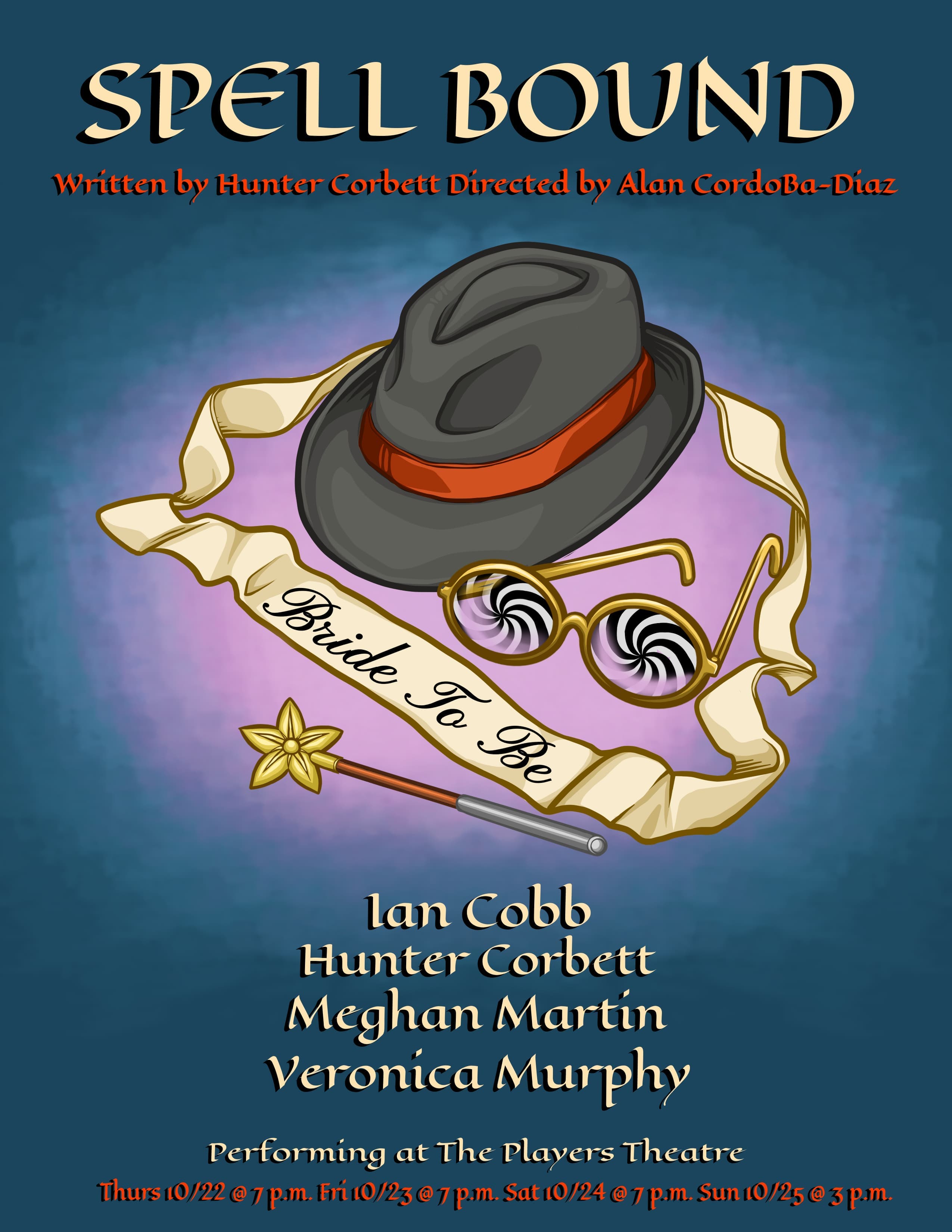 Spellbound at the Short Play Festival poster